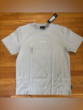 Sonneti London Tshirt Men’s XL Gray Crew Neck 100% Cotton Tee Casualwear New
